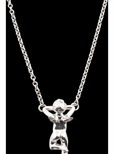 Cherub Laying Pendant BS-NW019-925-R