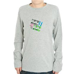 Boys Assertion LS T-Shirt - Grey Heather