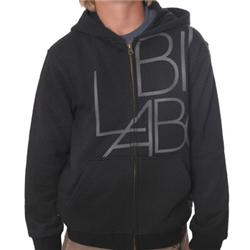 billabong Boys Biased Zip Hoody - Black