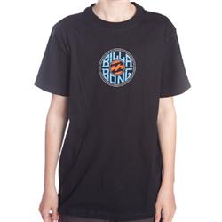 Boys Button Up T-Shirt - Black