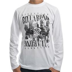 Boys District LS T-Shirt - White