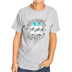 Boys Feature T-Shirt - Grey Heather