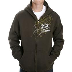 billabong Boys Jnr Stain ZH Hoody - Dark Olive