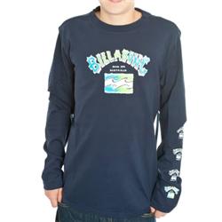 Boys Occy LS T-Shirt - Navy