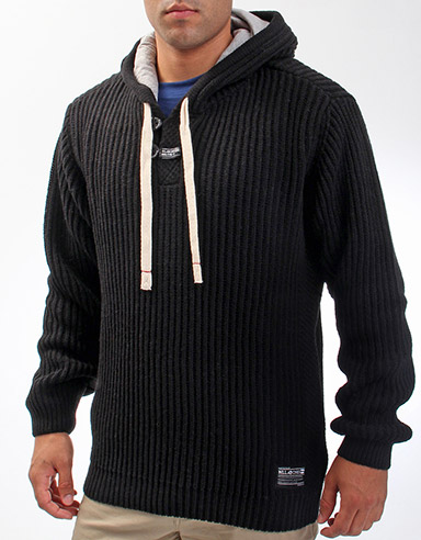 Fish Hooded knit