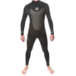 billabong Foil 3/2mm Wetsuit-Black/Black/Carribean