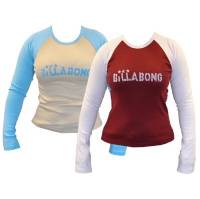 Billabong GIRLS BARRACKS RINGER LONG SLEEVE