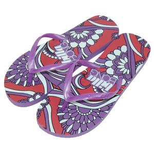 Ladies Billabong Lyza Flip Flops. Hibiscus