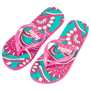 Ladies Billabong Lyza Flip Flops. Sea Green