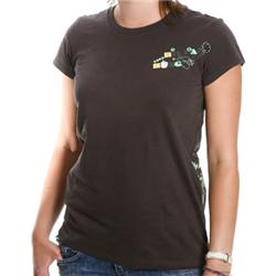 Ladies Num T-Shirt - Raven