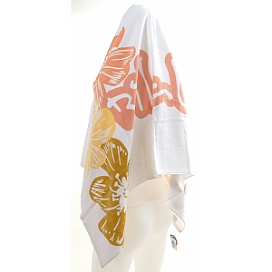 Summer Days Ladies Beach Towel - White