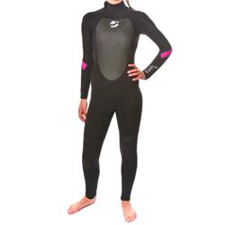 billabong Ladies Synergy 4/3mm Wetsuit -Blk/Violet