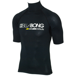 Mens Billabong Clean Short Sleeve High Collar