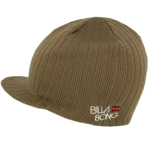 Mens Billabong Echopeak Beanie. Earth