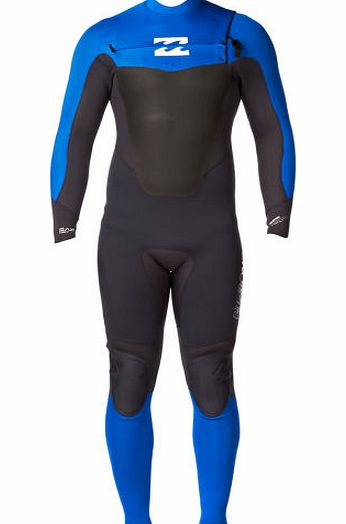 Billabong Mens Billabong Foil 4mm Chest Zip Wetsuit -