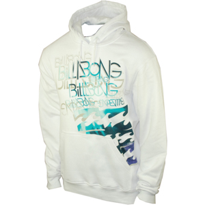 Billabong Mens Billabong Hydro Hoody. White