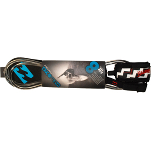 Billabong Parko Big 8 Leash 2.44 Meters. Clear