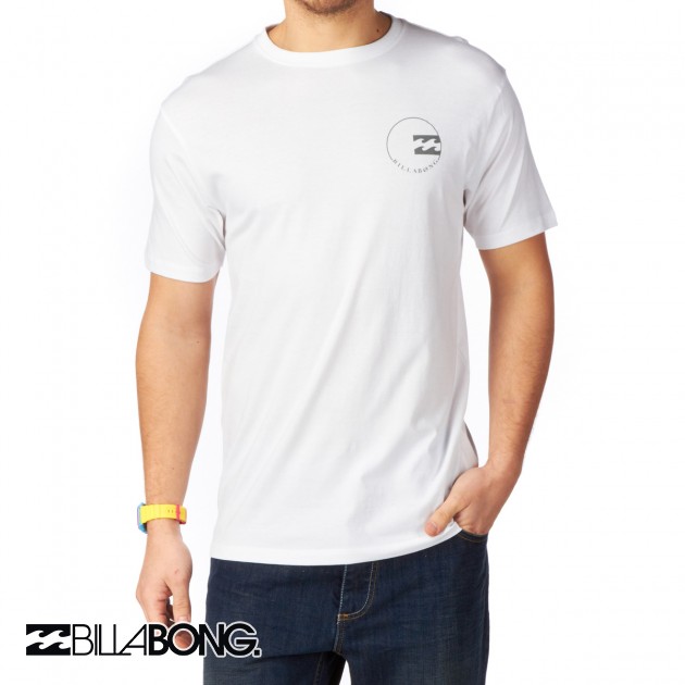 Mens Billabong Staff Jersey T-Shirt - White