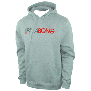 Billabong Mens Mens Billabong Pitty Ho Hoody. Grey Heather