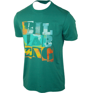 Mens Billabong Ransom T-Shirt. Eucalyptus