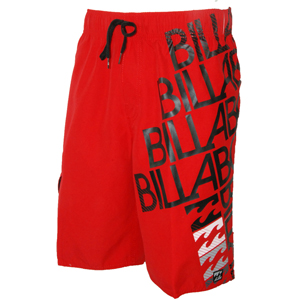 Mens Billabong Rebound Boardshort. Red