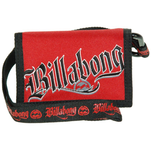 Mens Billabong Section Wallet. Fire