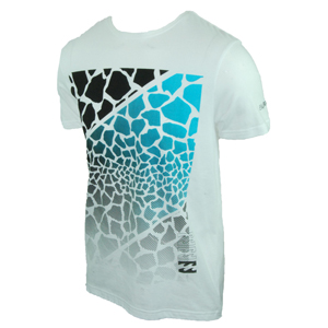 Mens Billabong Taj Underground T-Shirt. White