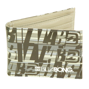 Mens Billabong Triple Shots Wallet. Turkish Coffee