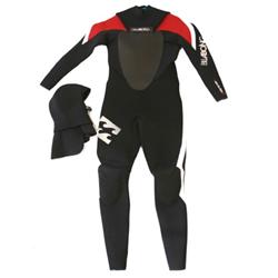 billabong Revolution 543 GBS Full Wetsuit - Black