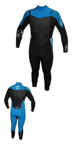 Billabong Solution Gold 3/2mm Zipperless Wetsuit