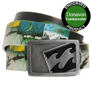 Billabong Surf Tail (scene) Leather belt - Multi