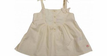 Billie Blush Girls Lemon Broderie Anglaise Top