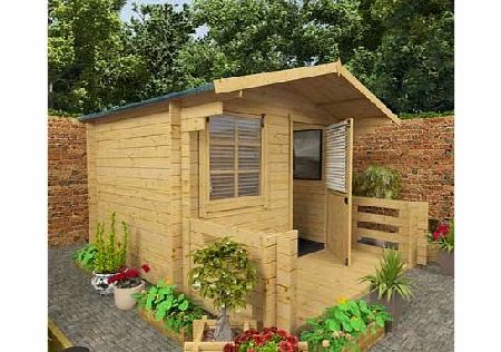 BillyOh 19mm Alpine Log Cabin 2.5 x 2 Metres