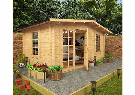 BillyOh Premium 28mm Log Cabin 4 x 3 Metres