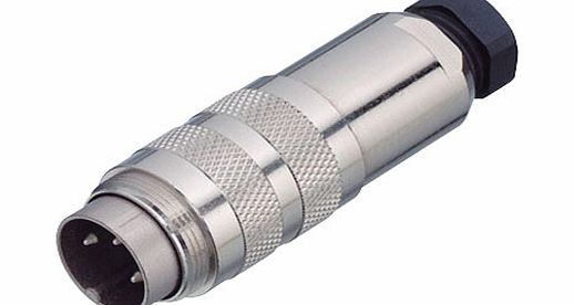 Binder 99 5114 15 05 Female Cable Mount Silver