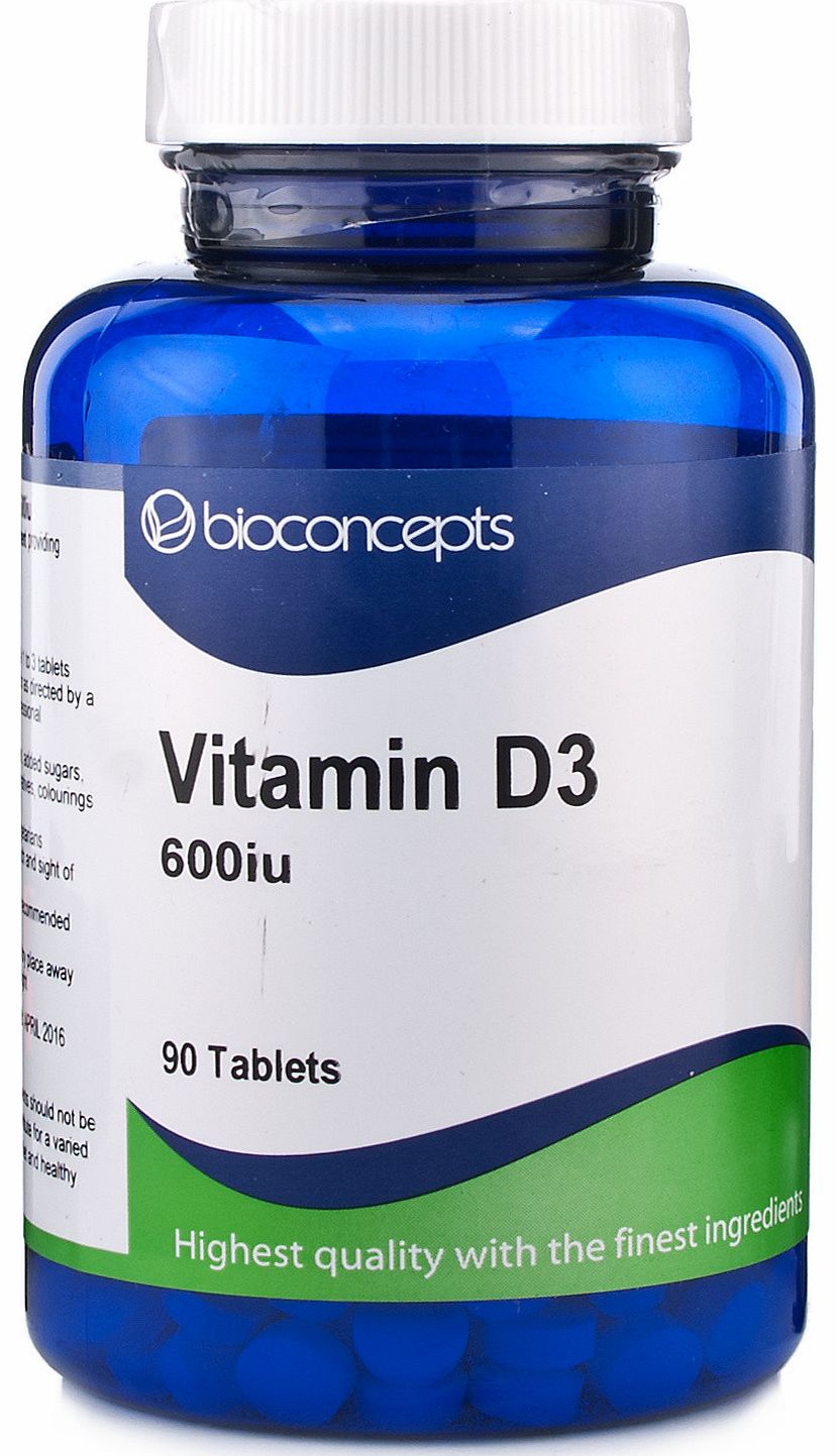 Vitamin D3 600IU Tablets