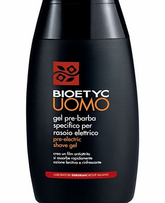 Bioetyc Uomo PreElectric Shave Gel 120 ML No Colour