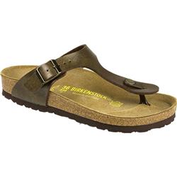 Birkenstock Female Gizeh in Gold, White