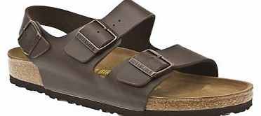 Birkenstock mens birkenstock brown milano sandals 3303916060