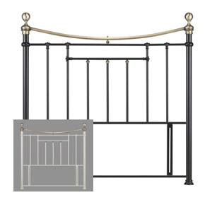 Bronte 4FT 6 Double Metal Headboard