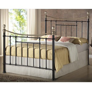 Bronte 5FT Kingsize Bedstead - Black