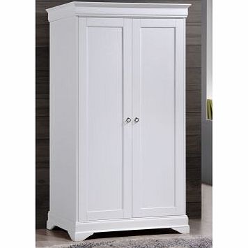 Birlea Chateaux 2 Door Wardrobe White