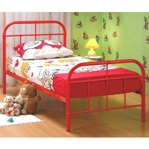 Birlea Clearance Birlea Chelsea 3FT Single Bedstead - Red