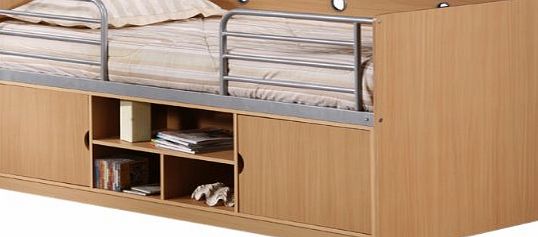 Birlea Furniture Birlea Oregon Cabin Bed, Beech finish