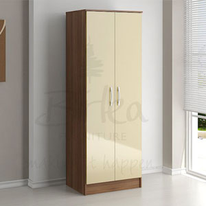 Birlea Lynx Cream 2 Door Wardrobe