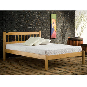 Santos 4FT 6 Double Wooden Bedstead