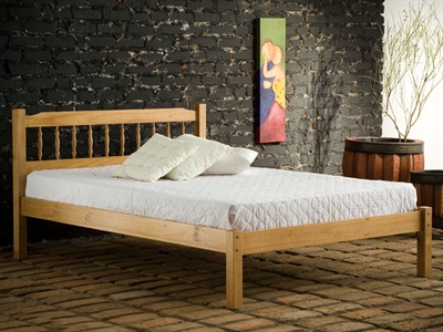 Santos Double (4 6`) Slatted Bedstead