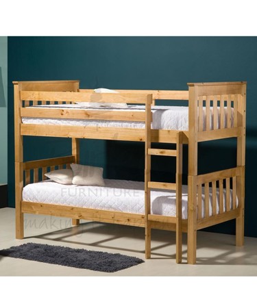 Birlea Seattle 3ft Pine Bunk Bed