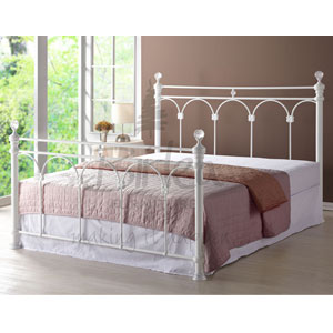 Birlea Shanghai 5FT Kingsize Metal Bedstead -