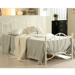 Birlea Sophia 3FT Single Bedstead - Cream